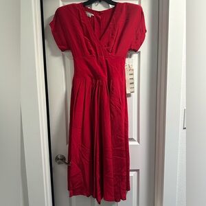 💯 silk NWT vintage Kenar Dress